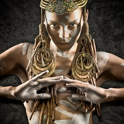 Tribal Alien Blue Babe” — Glen Allison